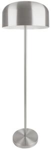 Present time Stříbrná kovová stojací lampa Ari 150 cm