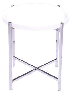 Odkládací stolek MONETA dřevo/kov