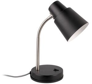 Present time Černá kovová stolní lampa Jose