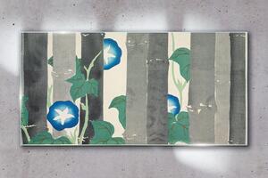 Obraz na skle Obraz na skle Bambusové květiny