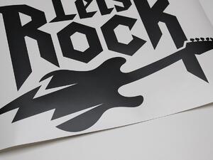 Lets Rock 75 x 54 cm