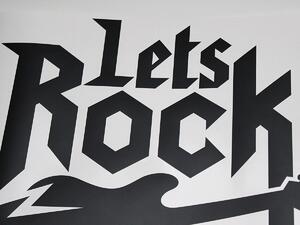 Lets Rock 75 x 54 cm