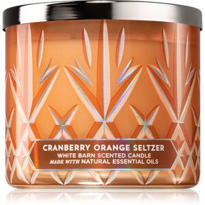 Bath & Body Works Cranberry Orange Seltzer vonná svíčka 411 g
