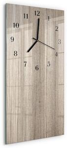 Skleněné hodiny vertikální Dřevo zsppc-30x60-00175237