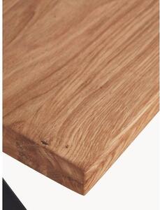 Jídelní stůl s deskou s deskou z dubového dřeva Montpellier, 200 x 95 cm