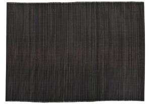 House Doctor Set čtyř černých bambusových prostírání Bamb 45 x 33 cm