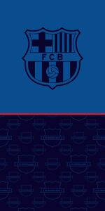 Fotbalová osuška FC Barcelona Only Blue