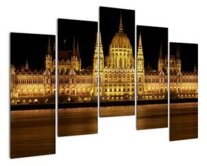 Budova parlamentu - Budapešť (125x90cm)