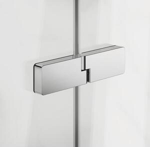 Hüppe Aura Pure Sprchové dveře 90 cm pravé, stříbrné/čiré sklo AP0113.069.322