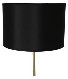 Stojací lampa TEGOLA 1xE27/60W/230V černá/zlatá