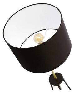 Stojací lampa TEGOLA 1xE27/60W/230V černá/zlatá