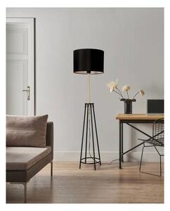 Stojací lampa TEGOLA 1xE27/60W/230V černá/zlatá