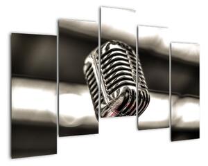 Obraz mikrofonu (125x90cm)