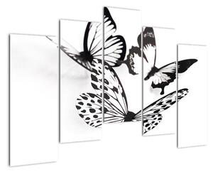 Obraz motýlů (125x90cm)