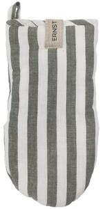 ERNST Rukavice na vaření Wide Stripes - Green EF462