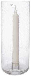 ERNST Skleněný svícen Bubble Candleholder - 25 cm EF474