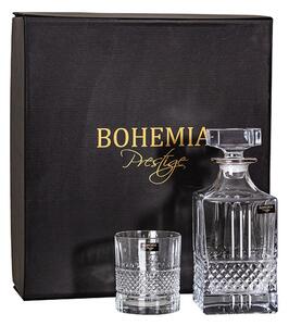 BOHEMIA PRESTIGE ELEGANTE PLATIN WHISKY SADA 1+6 KS