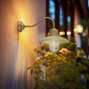 Moretti Luce Venkovní nástěnné světlo Patio starobylá mosaz-měď, Bronz / starožitná mosaz, Mosaz, Námořnický