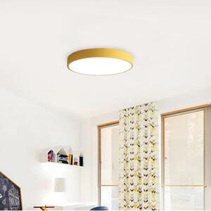 LEDsviti Žlutý designový LED panel 500mm 36W teplá bílá (9813)