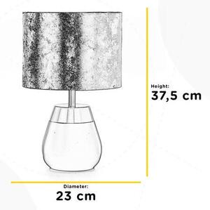 LAMPA NA NOČNÍ STOLEK, E27, 23/37.5 cm - Online Only svítidla, Online Only