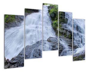 Obraz s vodopády na zeď (125x90cm)
