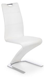 Jídelní židle K188, 45x101x63, bílá
