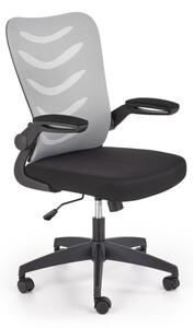 Kancelářská židle LOVREN, 59x97-104x62, popel/černá