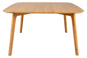 Konferenční stolek Bamboo velký světlé dřevo 80x80cm Leitmotiv (Barva-světlé dřevo)