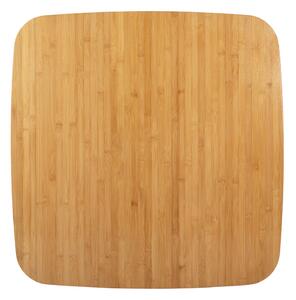 Konferenční stolek Bamboo velký světlé dřevo 80x80cm Leitmotiv (Barva-světlé dřevo)