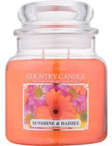Country Candle Sunshine & Daisies vonná svíčka 453 g