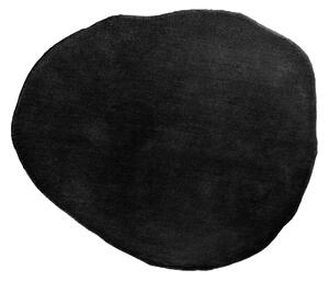 Koberec Organic I. 145cm Kulatý střední černý Leitmotiv (Barva-černá)