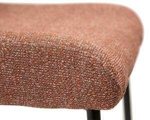 ​​​​​Dan-Form Červená látková jídelní židle DanForm Glam