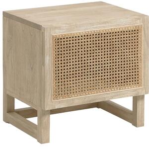 Dřevěný noční stolek Kave Home Rexit 50 x 41 cm