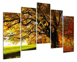 Obraz podzimní krajiny (125x90cm)