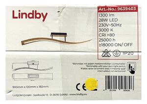 Lindby - LED Stmívatelný přisazený lustr LARISA LED/28W/230V