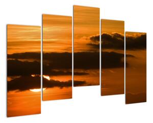 Západ slunce - moderní obrazy (125x90cm)