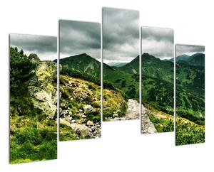 Horská cesta - obraz na stěnu (125x90cm)