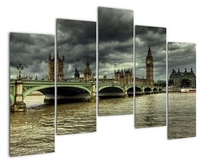 Londýnský Big Ben - obrazy (125x90cm)