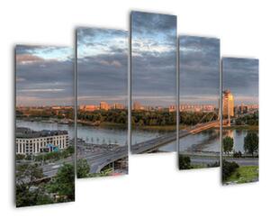 Pohled na město - obraz (125x90cm)