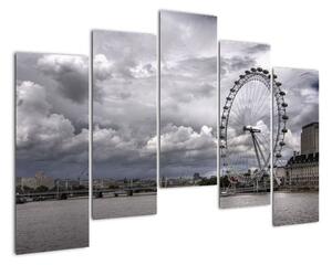 Londýnské oko (London eye) - obraz (125x90cm)