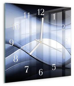 Skleněné hodiny Abstrakce zskb-30x30-00058118