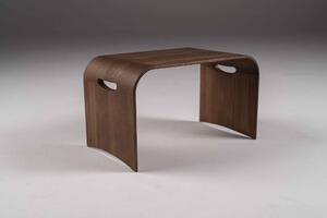 Designový noční stolek Konstanz tmavý