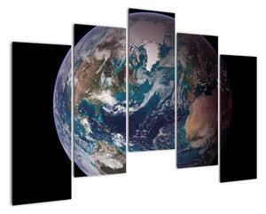 Zeměkoule - obraz (125x90cm)