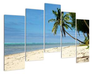 Fotka pláže - obraz (125x90cm)