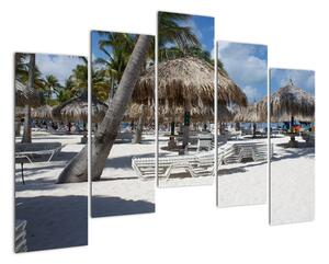 Plážový resort - obrazy (125x90cm)