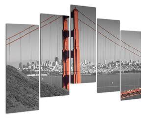 Golden Gate Bridge - obrazy (125x90cm)