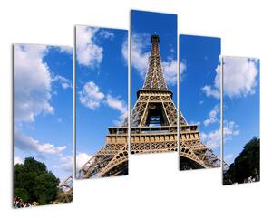 Eiffelova věž - moderní obraz (125x90cm)