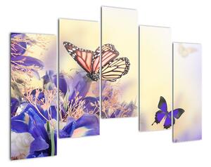 Motýli - obraz (125x90cm)