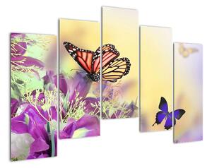 Motýli - obraz (125x90cm)