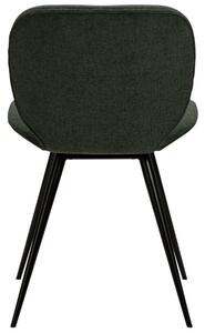 ​​​​​Dan-Form Tmavě zelená látková jídelní židle DAN-FORM Cloud